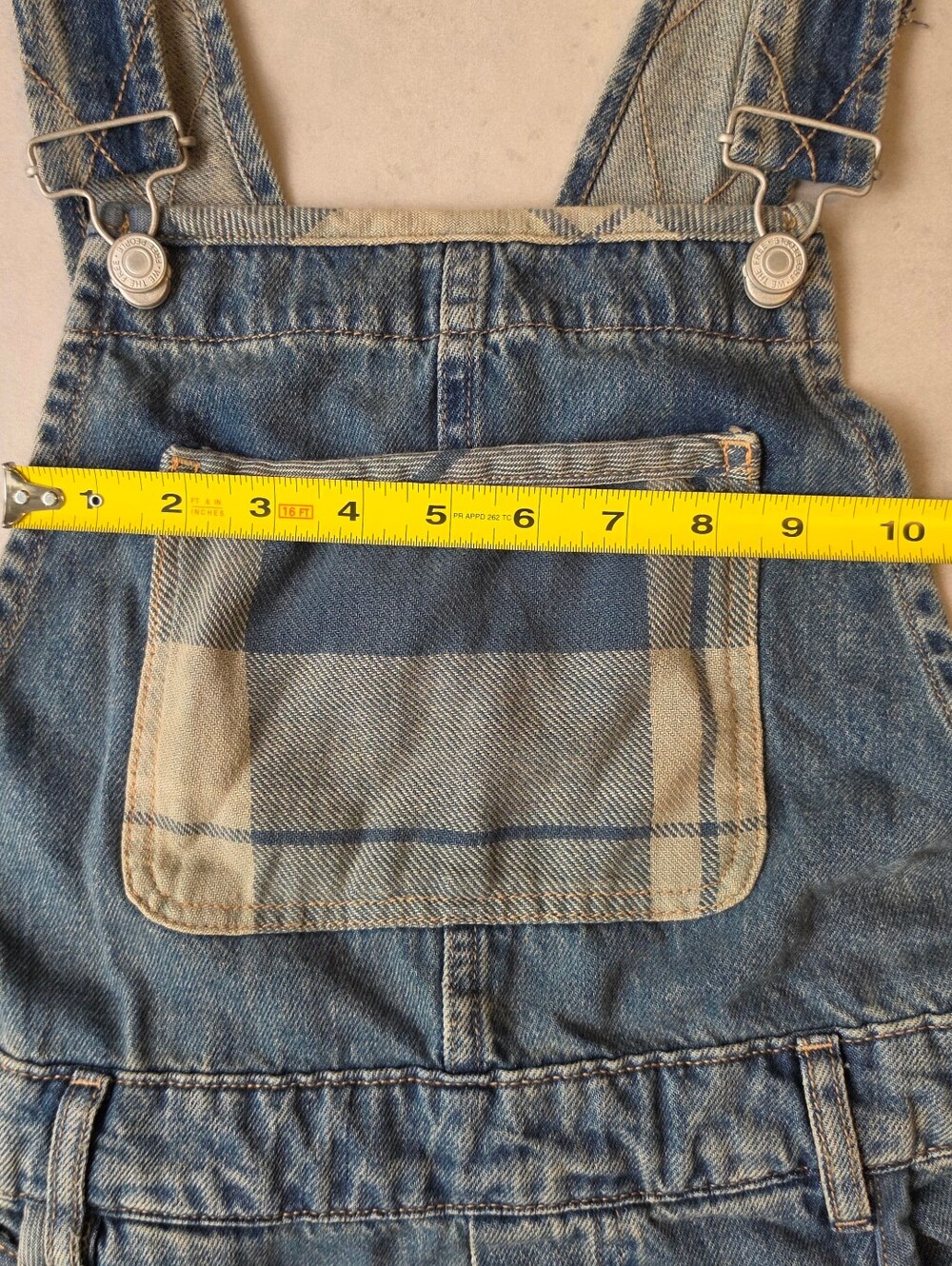 We The Free Drifter Patched Overalls Free People Wide Leg Small Short(Has Scent) - Picture 4 of 16